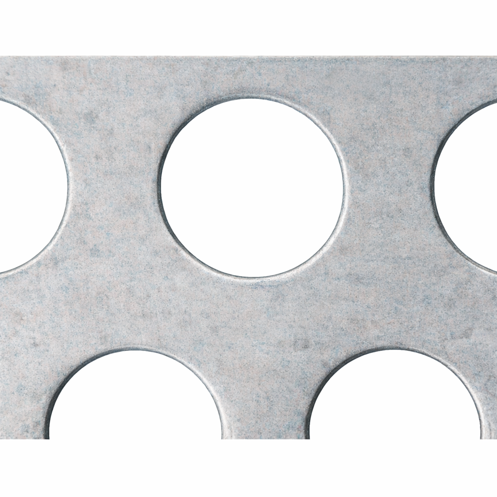Lamina perforada 19.1 mm